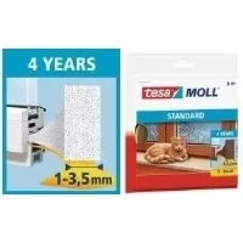 TESA 05559-00100 sandarinimo putplastis 6 m Baltas