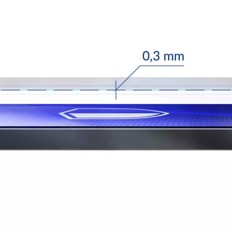 3MK Flexible Glass Samsung S23 5G – Lankstus stiklinis ekrano apsauginis stiklas