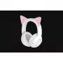 Belaidės žaidimų ausinės Razer Kraken Kitty V2 BT White su Bluetooth, THX Spatial Audio, RGB apšvietimu