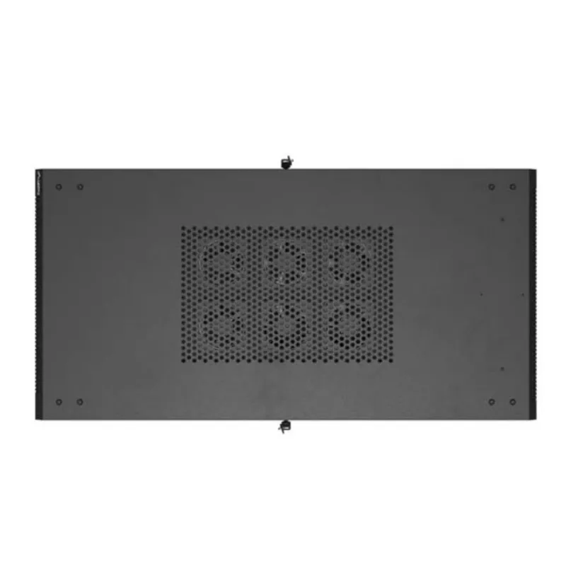 19 colių stelažo spinta LANBERG FF01-6222-23B 22U 600x1200 mm juoda su perforuotomis durelėmis