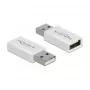USB 2.0 adapteris DeLOCK 66530 Type-A (vyriškas) į Type-A (moteriškas) duomenų blokatorius