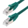 Tinklo kabelis Helos CAT6 S/FTP (PIMF) 10m Žalias