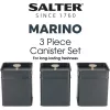 Plastikinių sandarių indų rinkinys Salter BW124591EU7, 3 vnt., maisto laikymo talpos