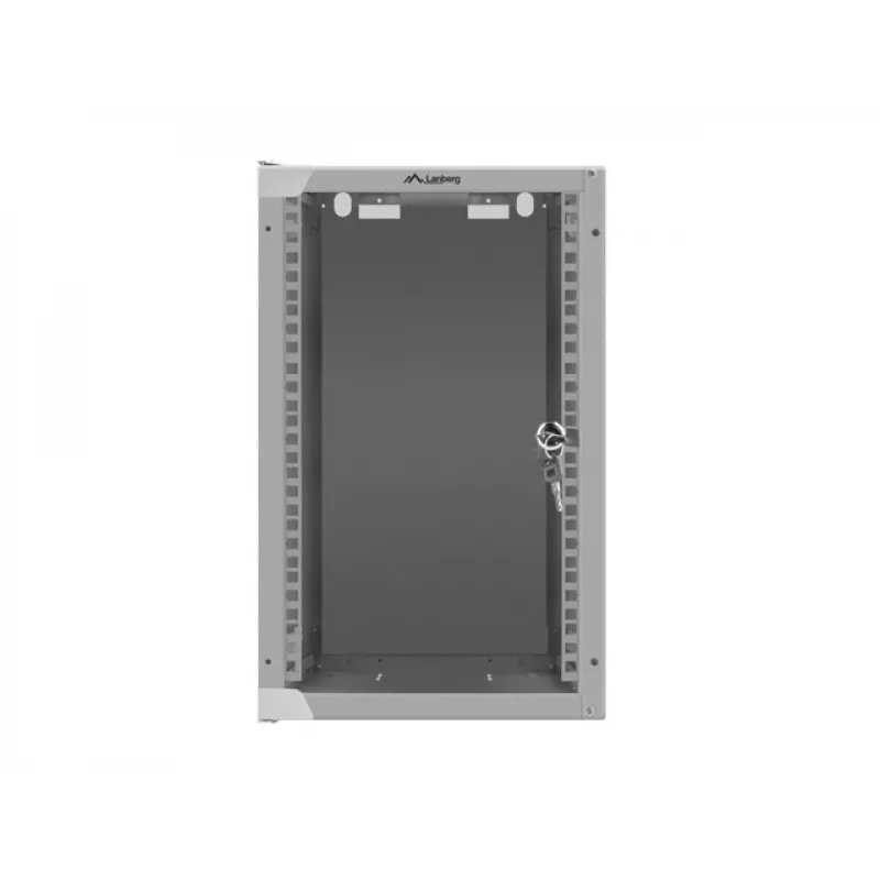 Sieninis stelažas LANBERG WF10-2309-10S 9U, 280×310×469 mm, 20 kg talpa, pilka