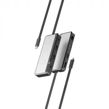 ALOGIC Fusion Pro NEXUS USB-C universalus vaizdo dokas 4K Ultra HD laidinis