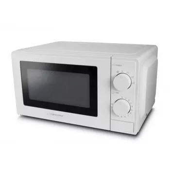 Mikrobangų krosnelė ESPERANZA ESTOFADO – 700 W, 20 L, 5 galingumo lygių, 24,5 cm sukamoji lėkštė, balta