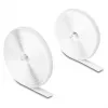 DeLOCK Heavy-duty lipnusis užsegimas 10 m x 20 mm baltas