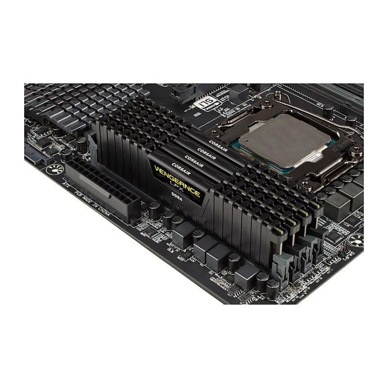 Corsair Vengeance LPX 8GB DDR4 2400 MHz CL14 juoda