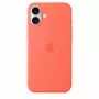 Apple Silikoninis dėklas iPhone 16 Plus su MagSafe - Tangerine