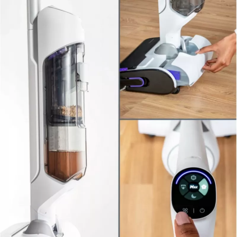 Šlapio ir sauso valymo dulkių siurblys Tefal X-Clean 10 GF7540