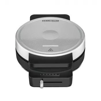 Vieno vaflinio keptuvė ROMMELSBACHER WA 850, 850 W, juoda/sidabrinė