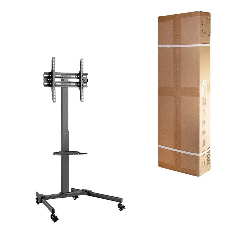 LogiLink BP0121 mobilus televizoriaus stovas 55 colių juodas