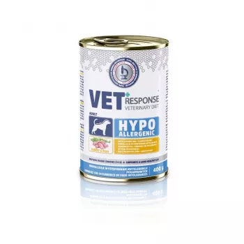 VET RESPONSE Hipolergeninė kalakutiena - šlapi šunų ėdalas - 400g