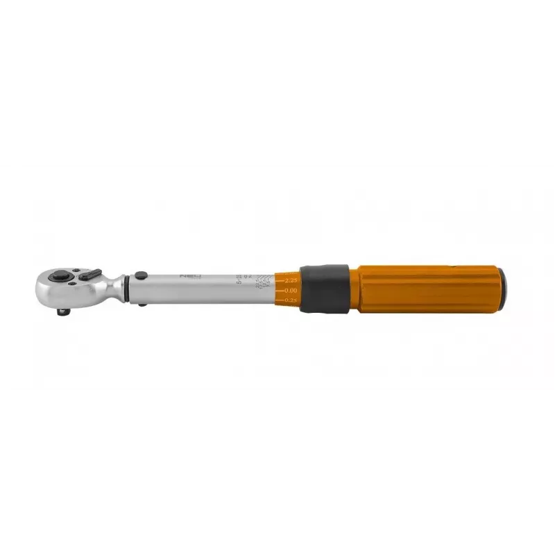 Neo Tools 1/4 abipusis dinaminis veržliaraktis, 5-25 Nm, 21 dalių rinkinys