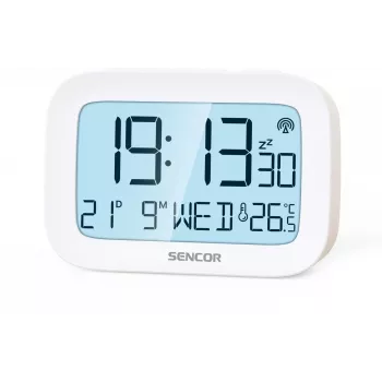 Skaitmeninis žadintuvas SENCOR SRC 2200 su LED ekranu ir baterijų atsargine kopija