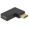 Kabelio lyties keitiklis DeLOCK 65915 USB Type-C vyriškas į moterišką
