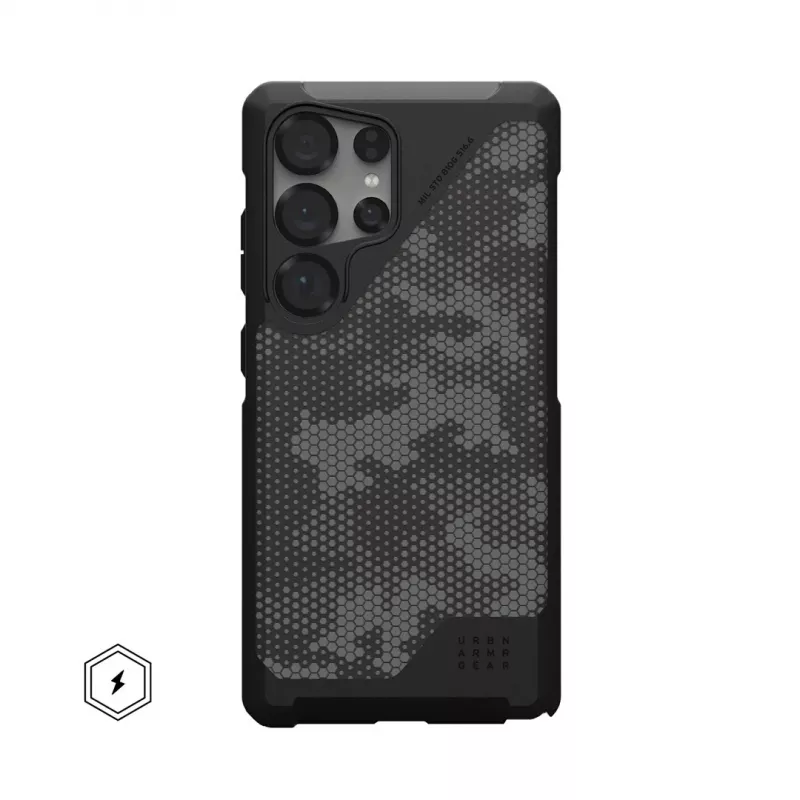 Urban Armor Gear Metropolis LT mobiliojo telefono dėklas 17,3 cm (6,8 inch) Juoda, Pilka
