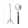 TRACER RING 30cm žiedinė šviesa su trikoju 210cm