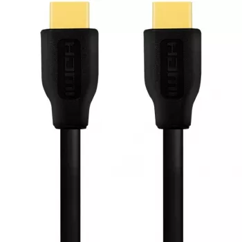 LogiLink CH0100 Premium High Speed HDMI laidas su Ethernet, HDMI 2.0 A tipo kištukas į kištuką, 4K 60 Hz, 18 Gbit/s, 1 m, juodos spalvos
