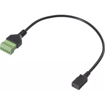 Renkforce USB 2.0 adapterio laidas [1x 2.0 Micro-B lizdas - 1x gnybtinis jungiklis] RF-6443958 30 cm