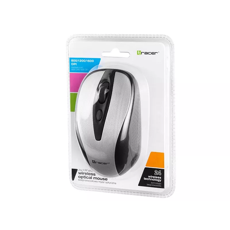 Belaidė pelė Tracer JOY II RF Wireless sidabrinė