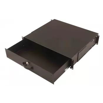 Spintelės stalčius klaviatūrai su dokumentų laikymu Digitus DN-19 KEY-2U-SW