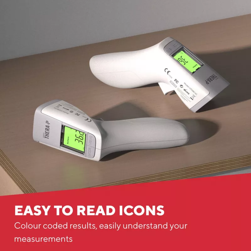 Bekontaktis infraraudonųjų spindulių termometras HoMedics TE-450-EU