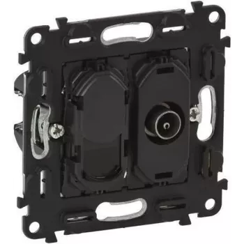 TV Legrand 753055 RJ45 Cat6 UTP sieninis lizdas – vieno prievado neekranuotas Cat6 kištukinis lizdas