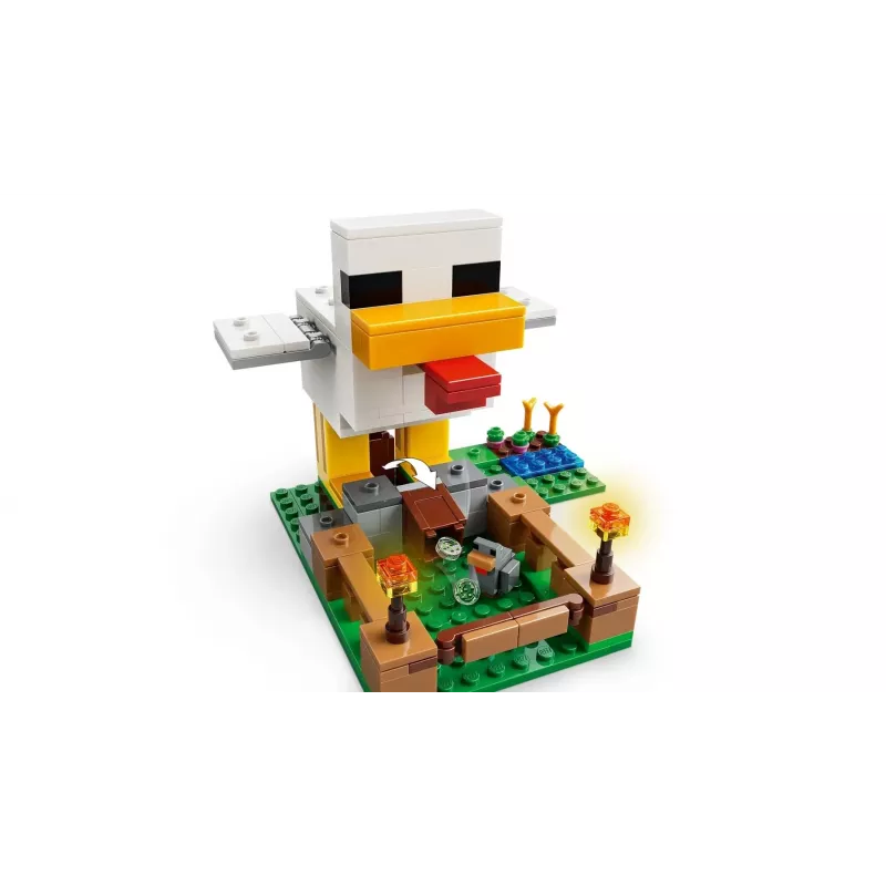 LEGO MINECRAFT 21585 Viščiukų ūkis