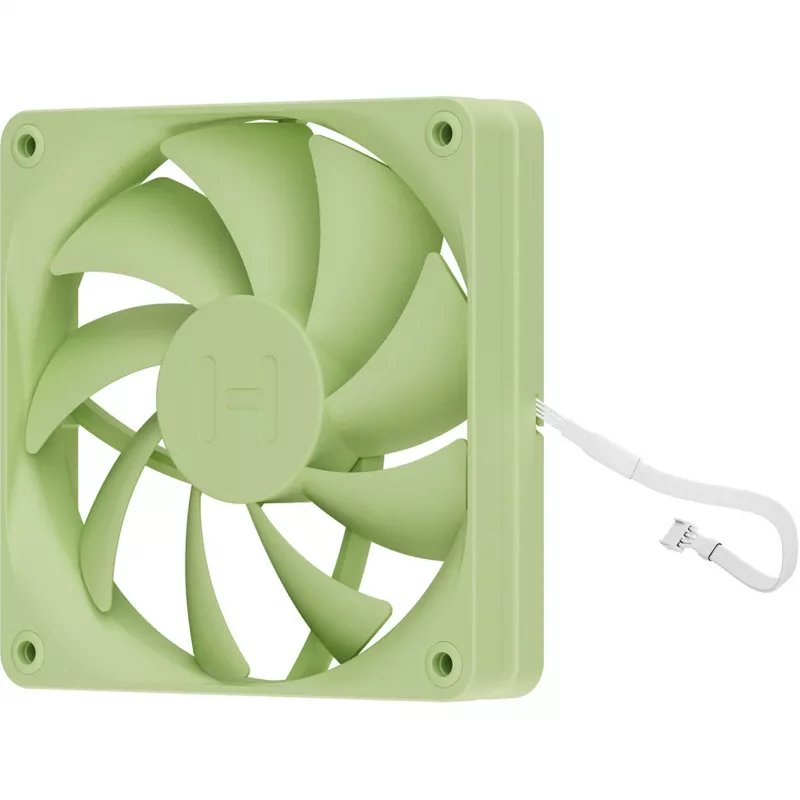 Kompiuterio ventiliatorius HYTE FA12-MM-4 120 mm, 1500 RPM, 72 m³/h, 1,6 mmH₂O, skysčio dinaminis guolis, žalias, 4 vnt. rinkinys