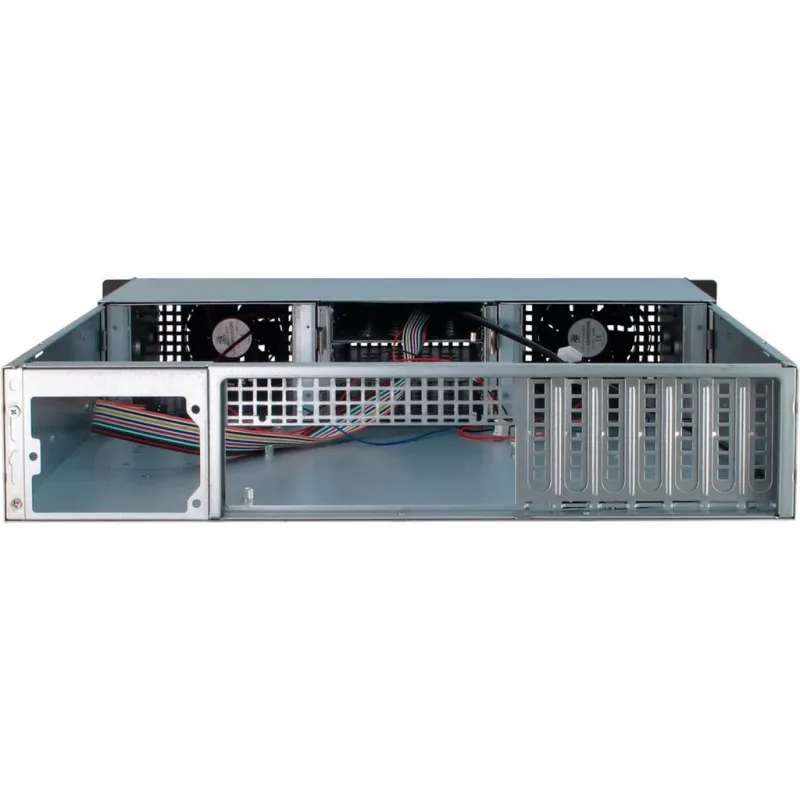 Inter-Tech IPC 2U-20248 - stelažinis korpusas - 2U - E-ATX - be maitinimo šaltinio (EPS2U) - USB