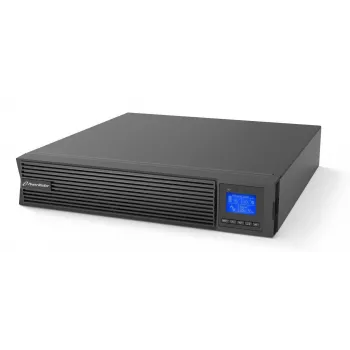 Nepertraukiamo maitinimo šaltinis PowerWalker VFI 1000 ICR IoT, Online dvigubo keitimo, 1 kVA / 1000 W, 8x C13 lizdai, LCD, stelažinis/bokštinis 2U, juodas