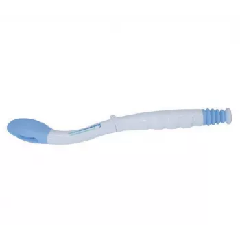 Nešiojamas intymios higienos prietaisas SUNDO 60336 Easywipe — 410 mm, baltas, sulankstomas asmeninis valymo įrankis