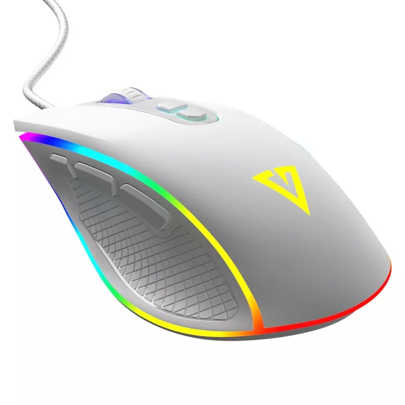 Optinė laido pelė MODECOM Volcano Veles (balta) M-MC-VELES-200