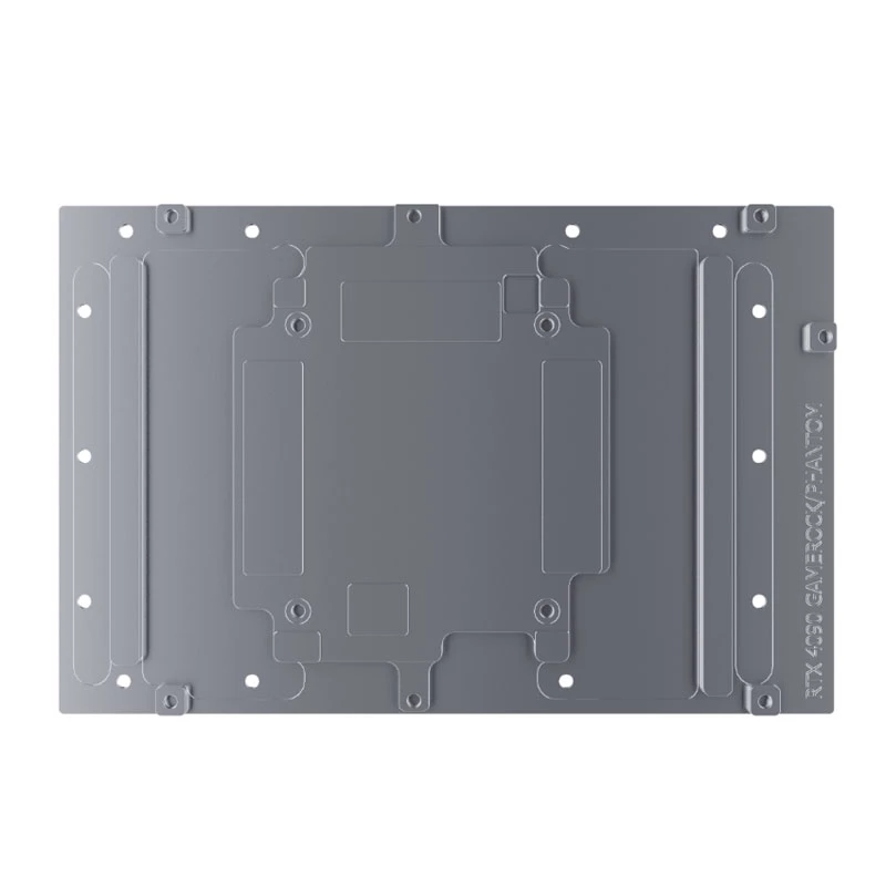 Alphacool 13463 galinė plokštė akrilas aliuminis juoda 145,2 mm