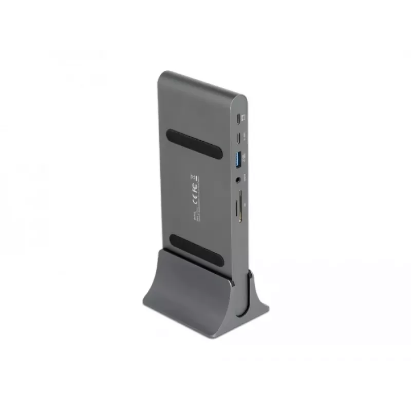 Dockingo stotelė DeLOCK USB Type-C DP 1.4 Triple 4K Display