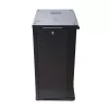 Sieninis stelažas Extralink Rackmount kabinetas 15U 600x600 juodas