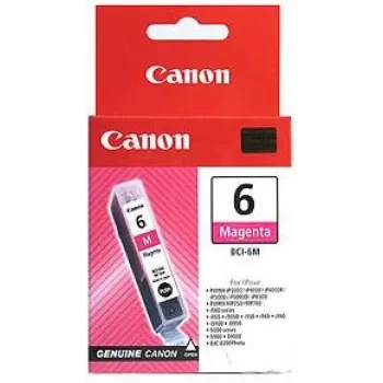 Canon BCI-6M rašalo kasetė 1 vnt. Originali rausvai raudona (magenta)