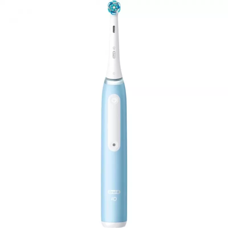 Oral-B Braun iO Series 3N elektrinis dantų šepetėlis šviesiai mėlynas, baltas