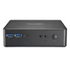 Shuttle XPC Nano PC NC40U, Intel Celeron 7305U, 1x HDMI, 1x DP, 1x USB-C/DP, 6x USB3.2, 1x 2,5 colio vieta, 2x M.2, 1x LAN, RAID, 24/7 nuolatinis darbas, su VESA ir stovu