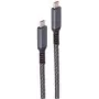 shiverpeaks BS14-75004 USB laidas 1 m USB 3.2 Gen 2 (3.1 Gen 2) USB C juodas - baltas (BS14-75004)