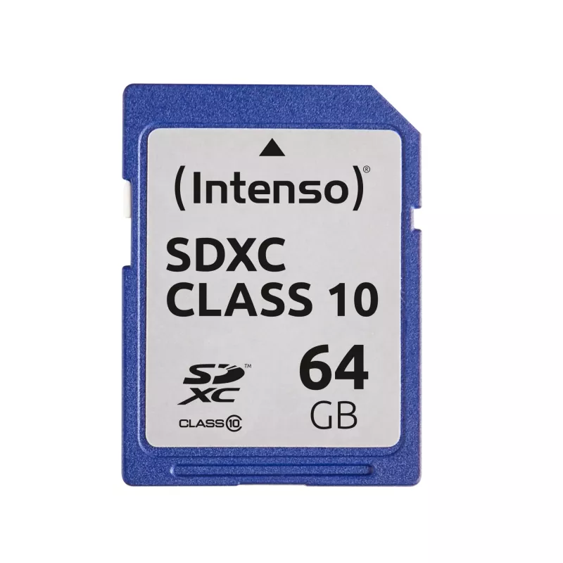 INTENSO atminties kortelė SDXC 64GB C10 3411490
