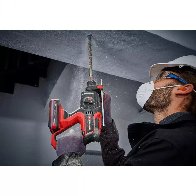 Belaidis SDS-Plus plaktukinis grąžtas EINHELL Power X-Change TP-HD 18/22 D Li BL 18V 3Ah (be akumuliatoriaus)