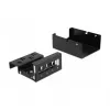 Patch Panel DeLOCK Keystone 4 Port Juodas