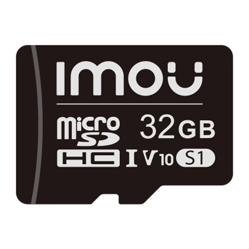 „Imou“ MicroSD atminties kortelė ST2-32-S1 32 GB — Class 10, 95 MB/s skaitymas, 25 MB/s rašymas, U1/V10