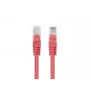 Lanberg PCU6-20CC-0100-R tinklo kabelis Raudonas 1 m Cat6 U/UTP