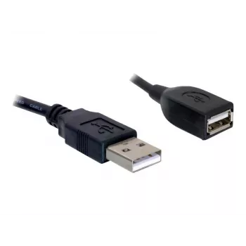 DeLOCK USB 2.0 ilginimo laidas 82457 0,15 m juodas