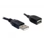 DeLOCK USB 2.0 ilginimo laidas 82457 0,15 m juodas