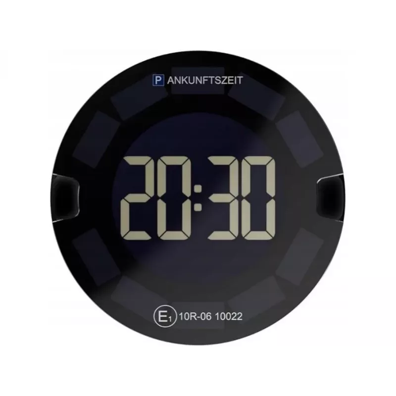 Elektroninis parkavimo diskas OOONO P-Disc No3 juodas su lietimu