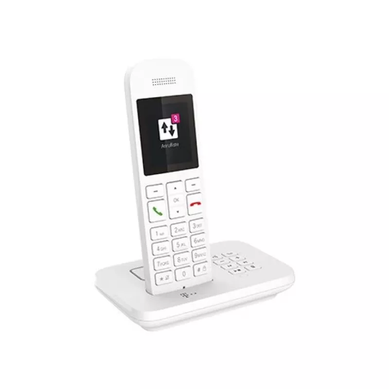 Telekom Sinus A12 Analoginis/DECT telefonas Baltas
